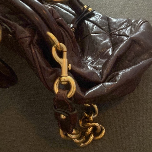 Marc Jacob’s brown leather quilted tote bag - Picture 12 of 12